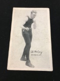 1921 Al McCoy Boxer Post Card from Estate Collection
