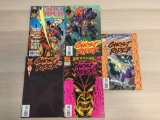 5 Count Lot of Unsearched Comic Books from Estate Collection - Ghost Rider!