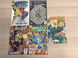 5 Count Lot of Unsearched Comic Books from Estate Collection