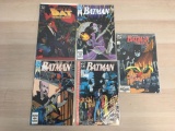 5 Count Lot of Unsearched Comic Books from Estate Collection - Batman!