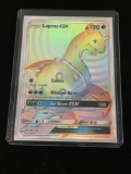 Pokemon Lapras GX Secret Holofoil Rare Card 151/149