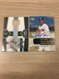 2 Card Lot of Baseball Bat Relic and Autograph Cards from Collection - Joe Borchard & AJ Vanegas