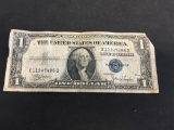 1935-C United States $1 Washington Silver Certificate Bill Currency Note