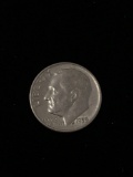 1959-D United States Roosevelt Dime - 90% Silver Coin
