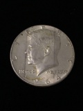 US 1964 Kennedy Half Dollar - 90% Silver Coin