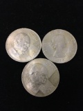 3 Count Lot of Vintage 1965 Great Britain Churchill Commemorative Coins from Estate