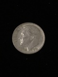 1961 United States Roosevelt Dime - 90% Silver Coin
