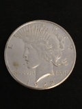 1922-S United States Peace Silver Dollar - 90% Silver Coin