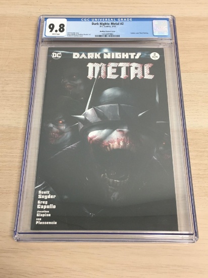 CGC Graded 9.8 - Dark Nights Metal #2 Comic Book from High End Collection