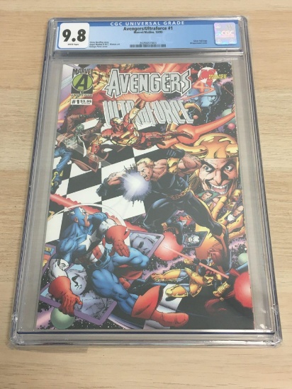 CGC Graded 9.8 - Avengers Ultraforce #1 Comic Book from High End Collection