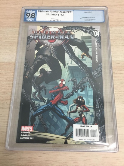 PGX Graded 9.8 - Ultimate Spider-Man #104 Comic Book from High End Collection