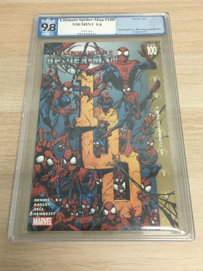 PGX Graded 9.8 - Ultimate Spider-Man #100 Comic Book from High End Collection