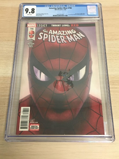 CGC Graded 9.8 - Amazing Spider-Man #796 Comic Book from High End Collection