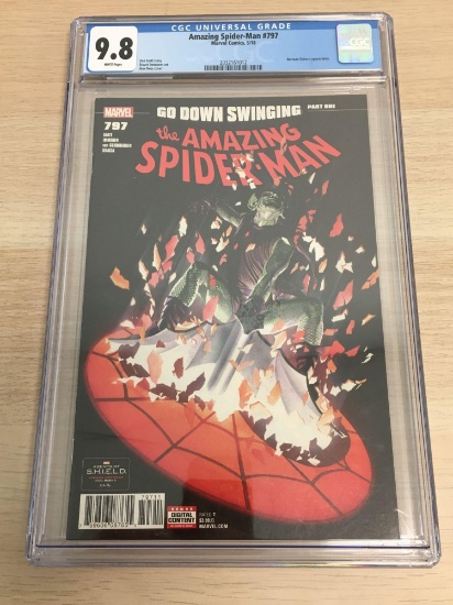 CGC Graded 9.8 - The Amazing Spider-Man #797 Comic Book from High End Collection