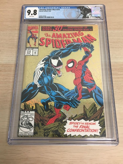 CGC Graded 9.8 - Amazing Spider-Man #375 Comic Book from High End Collection