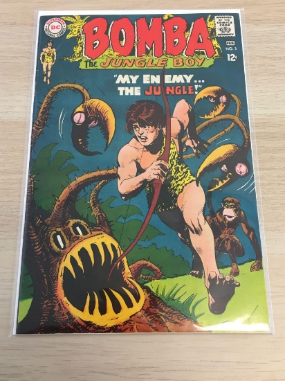 Bomba Jungle Boy #3 Vintage Comic Book from High End Collection