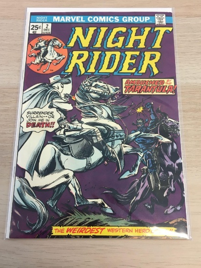 Night Rider #2 Vintage Comic Book from High End Collection