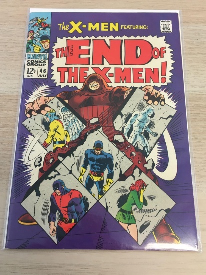 X-Men #46 The End of the X-Men Vintage Comic Book from High End Collection