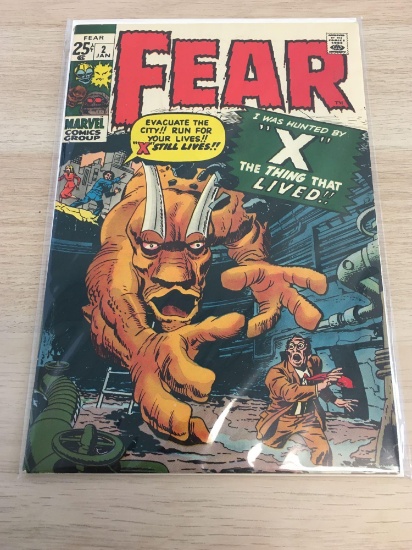Fear #2 Vintage Comic Book from High End Collection