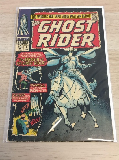 The Ghost Rider #1 Vintage Comic Book from High End Collection
