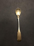 C.K. Childs Designer Engravable Vintage 5.5in Long Sterling Silver Spoon - 9 Grams