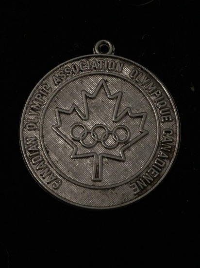 RARE Canada Olympics Sterling Silver Charm Pendant