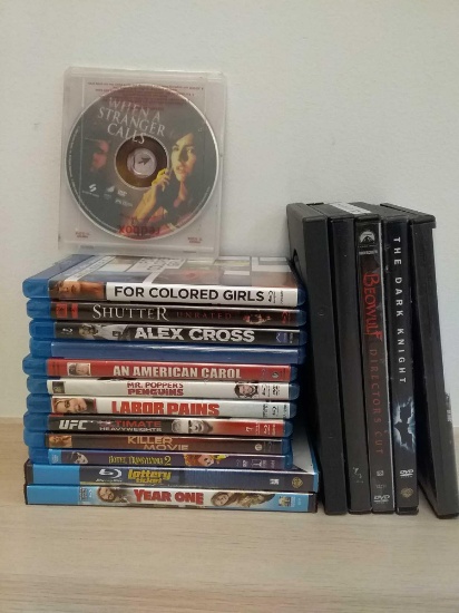 Huge Lot of Blu-Ray and DVD Movies