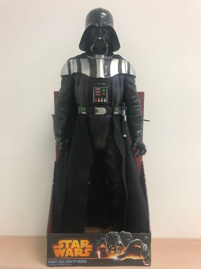 New in Package 31 Inch Tall Giant Size Darth Vader Action Figure