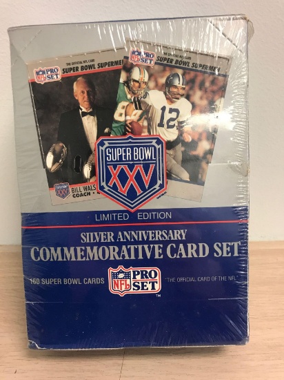 Sealed Pro Set Silver Anniversary Commemorative Card Set New Sealed