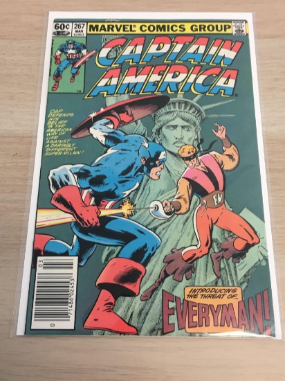 Captain America #267 Vintage Comic Book from High End Collection