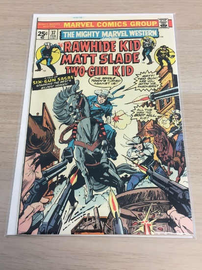 Rawhide Kid Matt Slade Two-Gun Kid #37 Vintage Comic Book from High End Collection