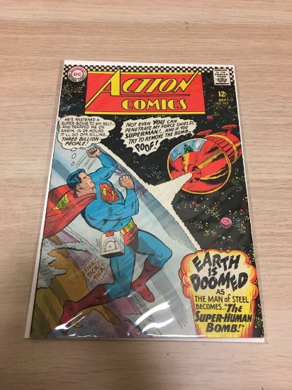 Action Comics #342 Superman Vintage Comic Book from High End Collection