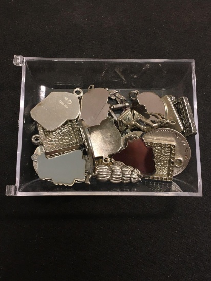 78 Grams of Sterling Silver Charm Pendants