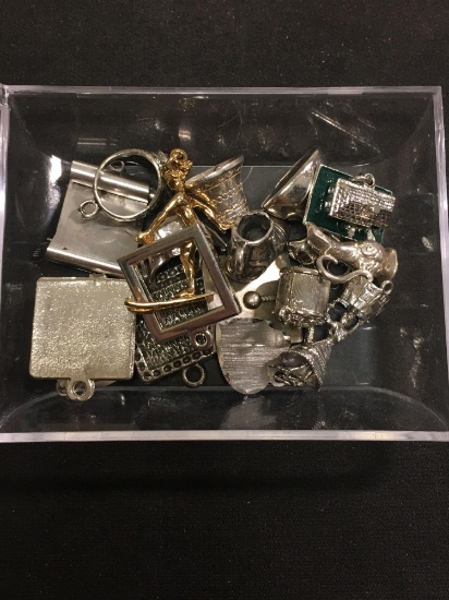 51 Grams of Sterling Silver Charm Pendants