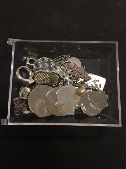 59 Grams of Sterling Silver Charm Pendants
