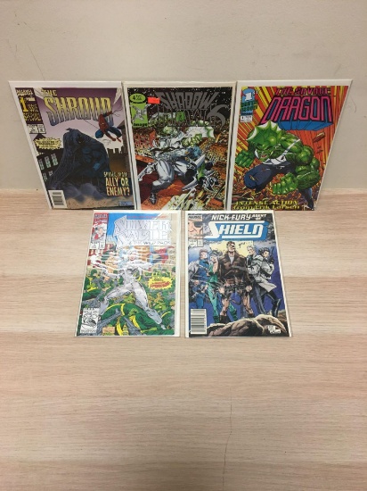 Lot of 5 Comic Books From Collection