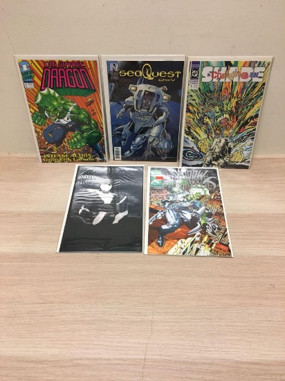 Lot of 5 Comic Books From Collection