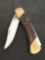 Schrade LB7 Vintage Large Pocket Knife - As Found