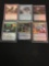 6 Count Lot of MTG Magic the Gathering Foil Rare & Mythic Cards from Estate Collection