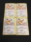 4 Card Lot of Pokemon Eevee Holofoil Promo Rare Cards SM184 from Collection