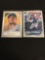 2 Card Lot of 2019 Pete Alonso New York Mets Rookie Baseball Cards from Collection