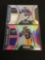 2 Card Lot of Football Jersey Relic Cards with Rookie From Collection