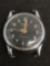 Vintage Berco Jeweled Antimagnetic Black Face Watch