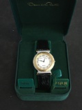New Old Stock Oscar De La Renta Wrist Watch in Box - ORIGINAL RETAIL - $165