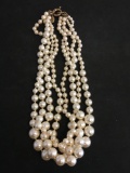 IVY Box Designer Pearl Costume Necklace