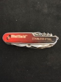 Sheffield Stainless Steel Multi Tool Knife