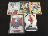 5 Count Lot of Sports Cards - Inserts, Rookies, Stars, Vintage, & More