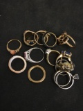 Awesome Lot of Fashion Costume Rings