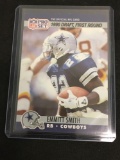 1990 Pro Set #685 Emmitt Smith Cowboys Rookie Football Card