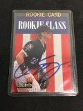 Signed 1996 Collectors Choice Chris Snopek White Sox Autographed Baseball Card